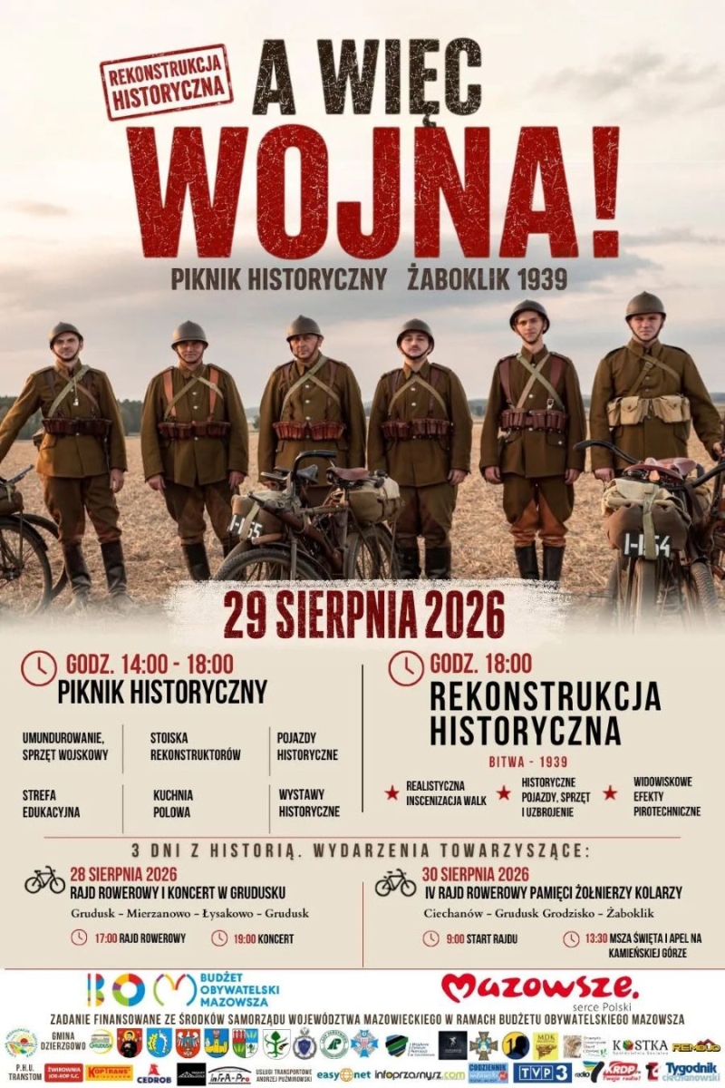 A więc wojna! Efektowna inscenizacja bitwy z września '39 już w ten weekend